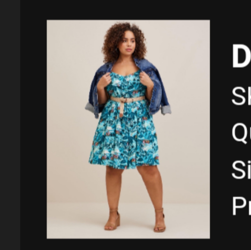 Torrid Encanto cold shoulder dress